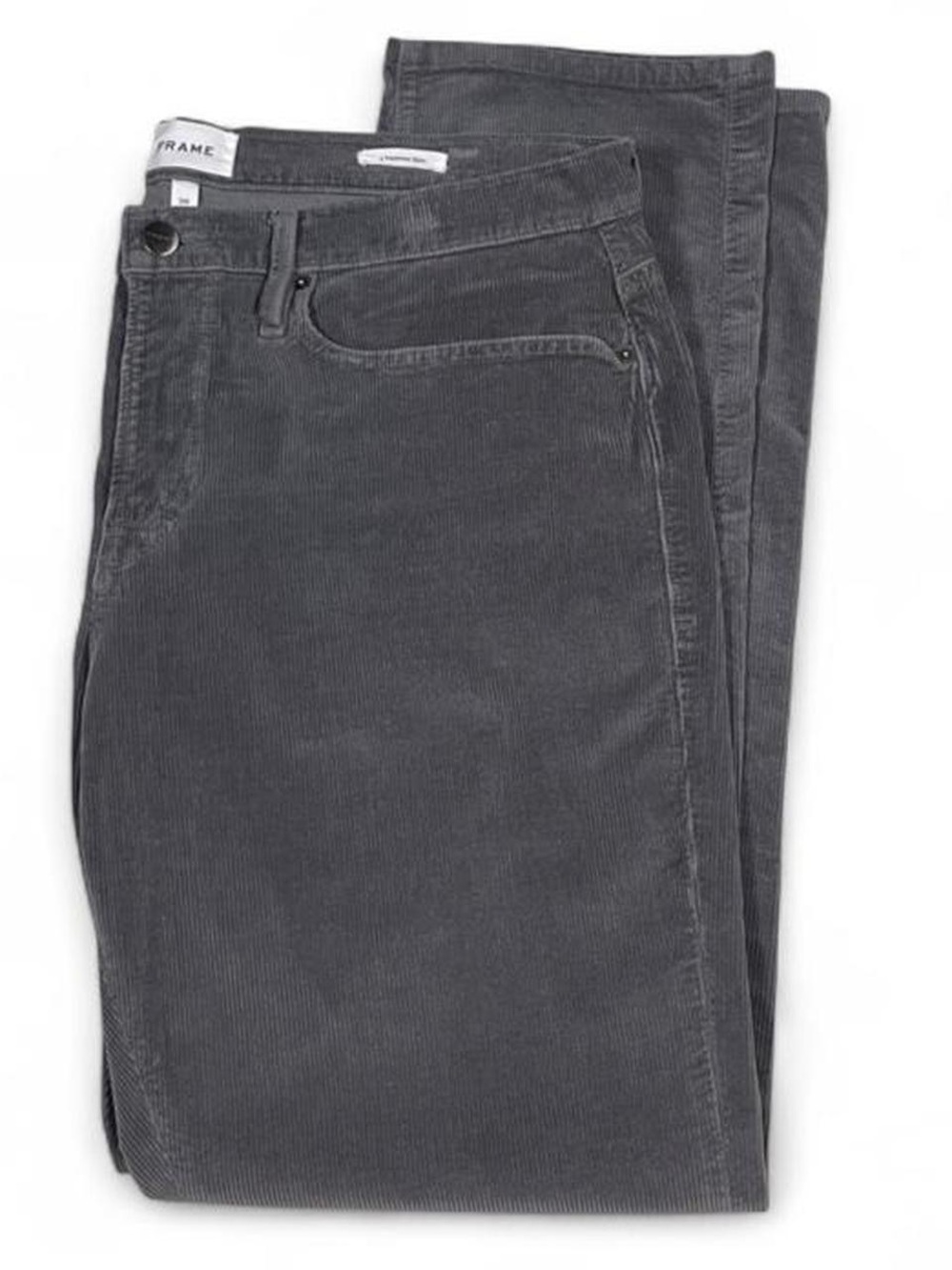NWOT Frame L’Homme Slim Corduroy Jeans Savile Grey Men’s Size W36 L32 Pants Golf